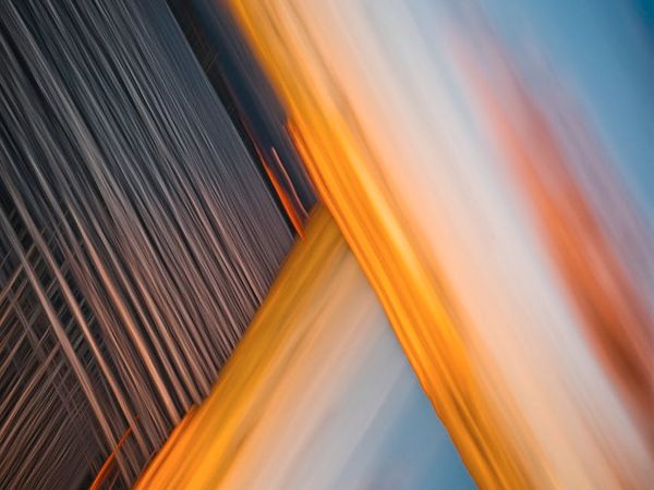 Abstract image symbolizing balance and renewed energy with flowing lines.